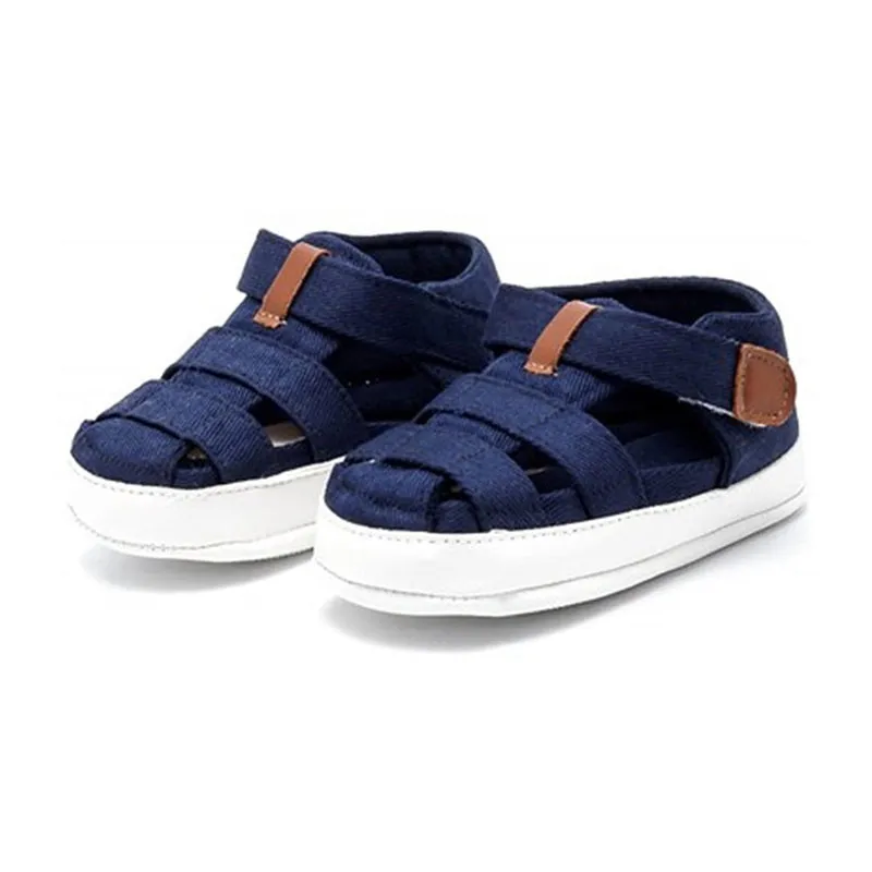 Sandales Velcro - Marine-2