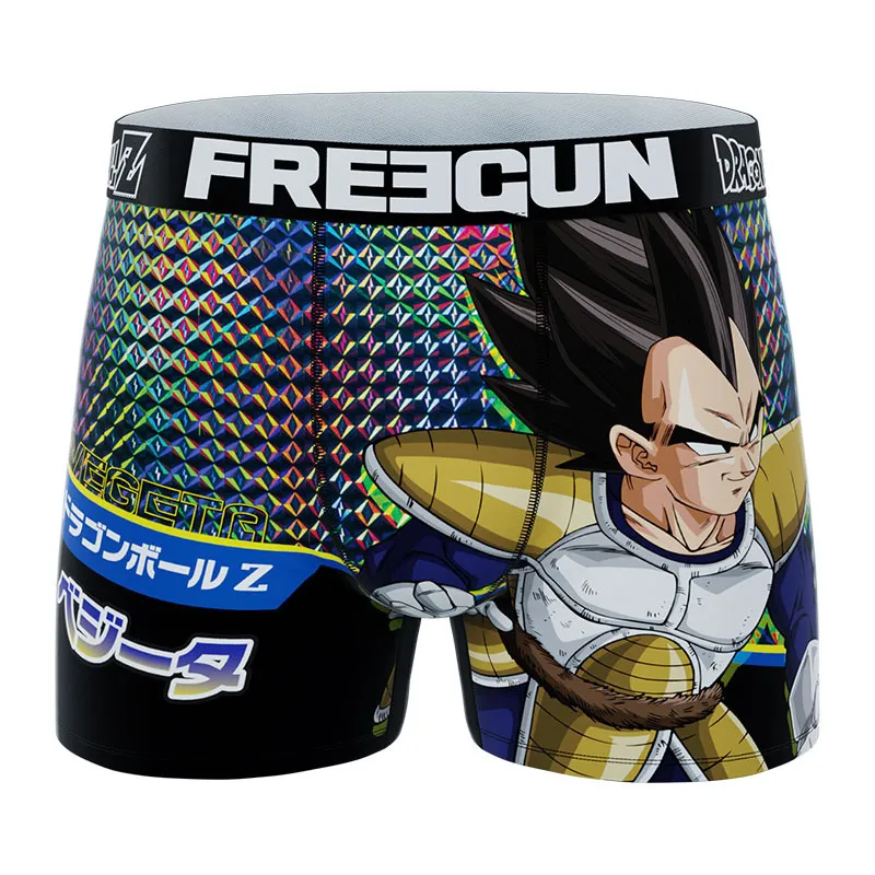 6 Boxers Homme Dragon Ball Z - Vert/Rouge/Noir/Violet-9