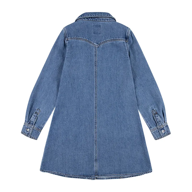 Robe chemise Western Denim - Drew me in-2