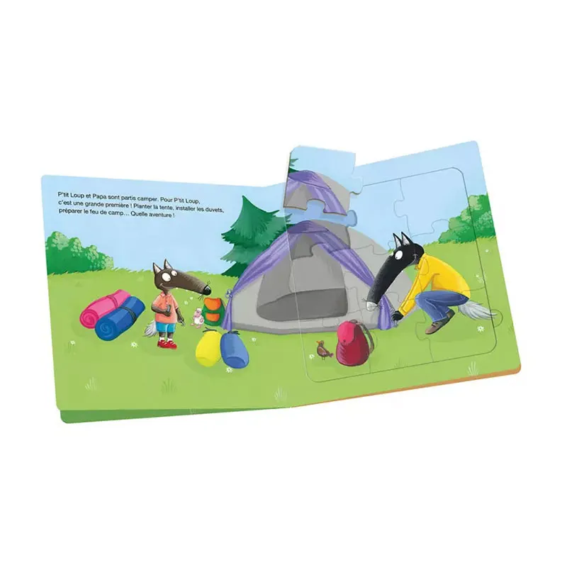 Le livre puzzle de P'tit Loup - 24m+-1