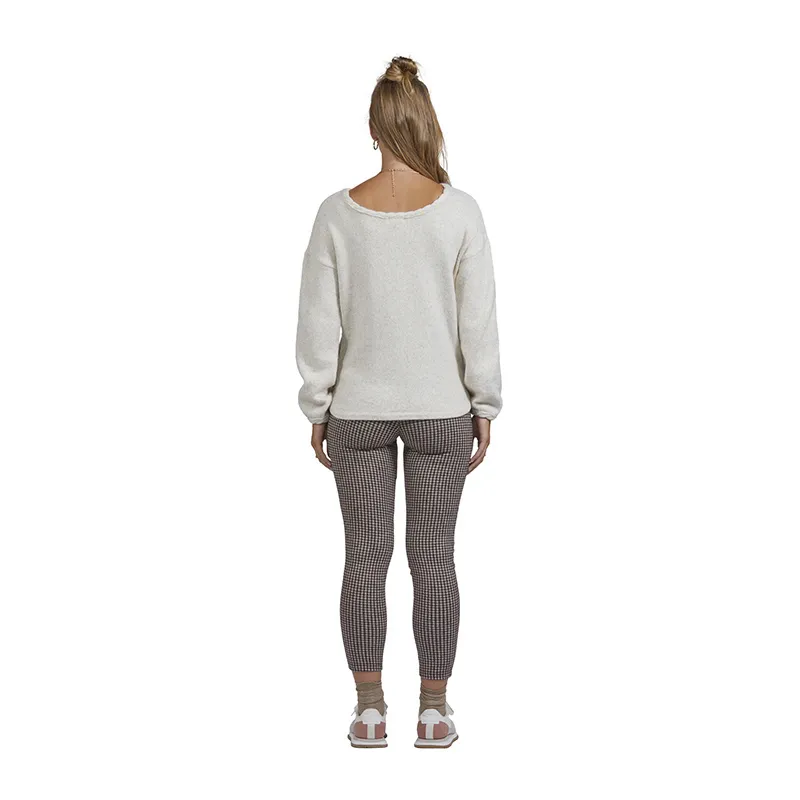 Legging de grossesse Milano Carreaux - Noir-3