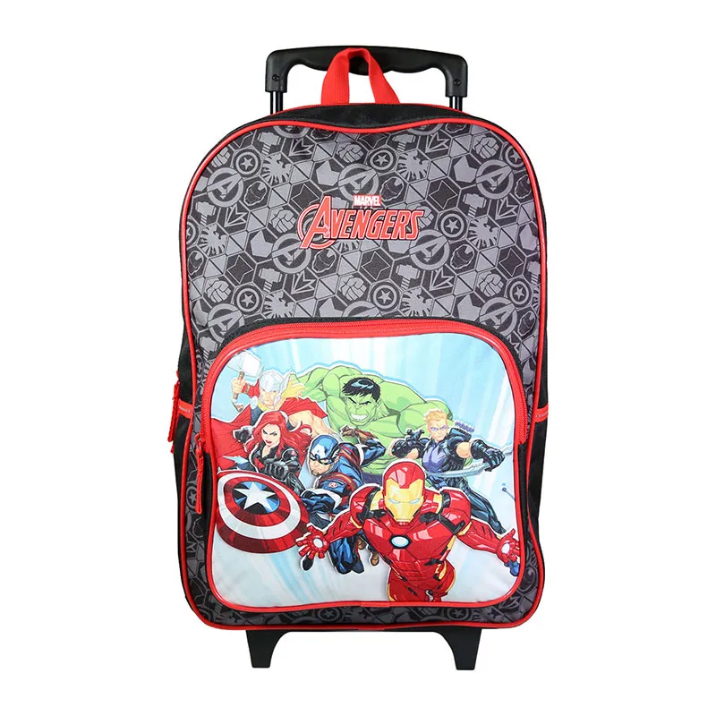 Sac à dos à roulettes Avengers Noir - 32x45cm-0