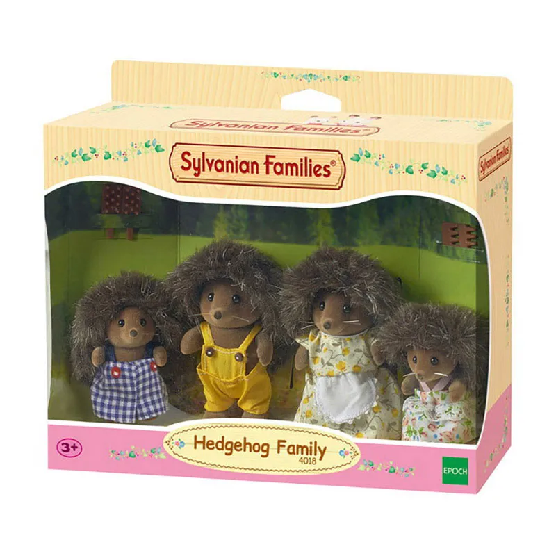 Famille hérisson - 4pcs-2