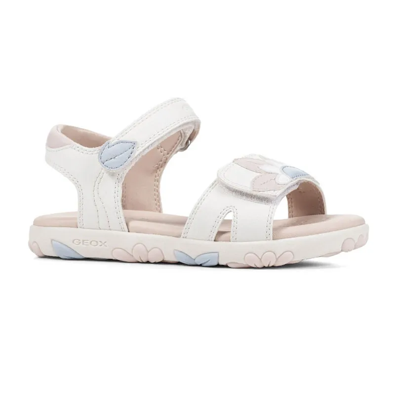 Sandales Haiti - Blanc/Rose clair-1