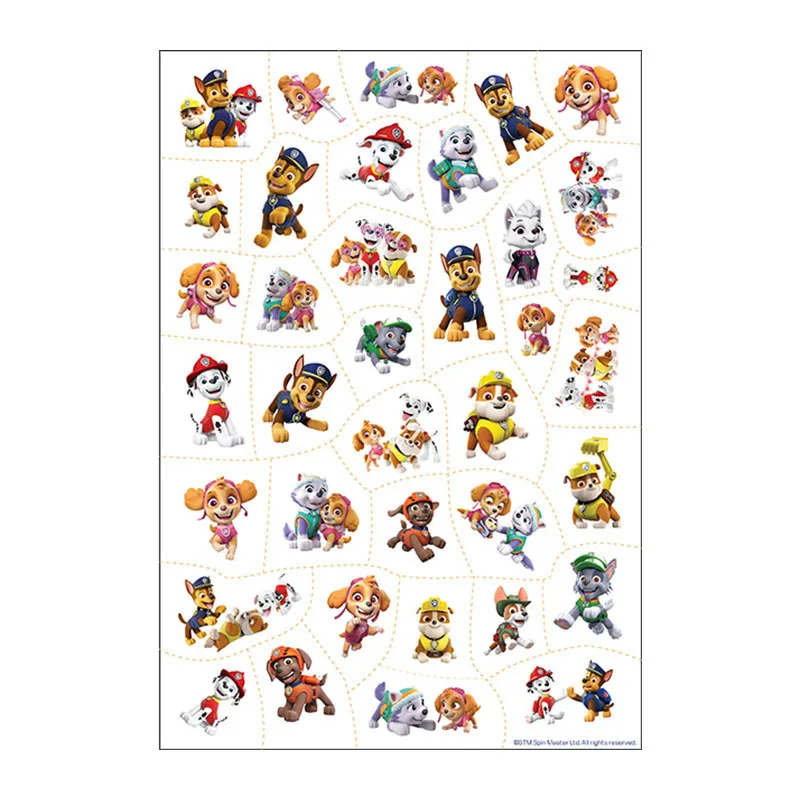 Kit Tatouages Pat'Patrouille 100pcs - 36m+-2
