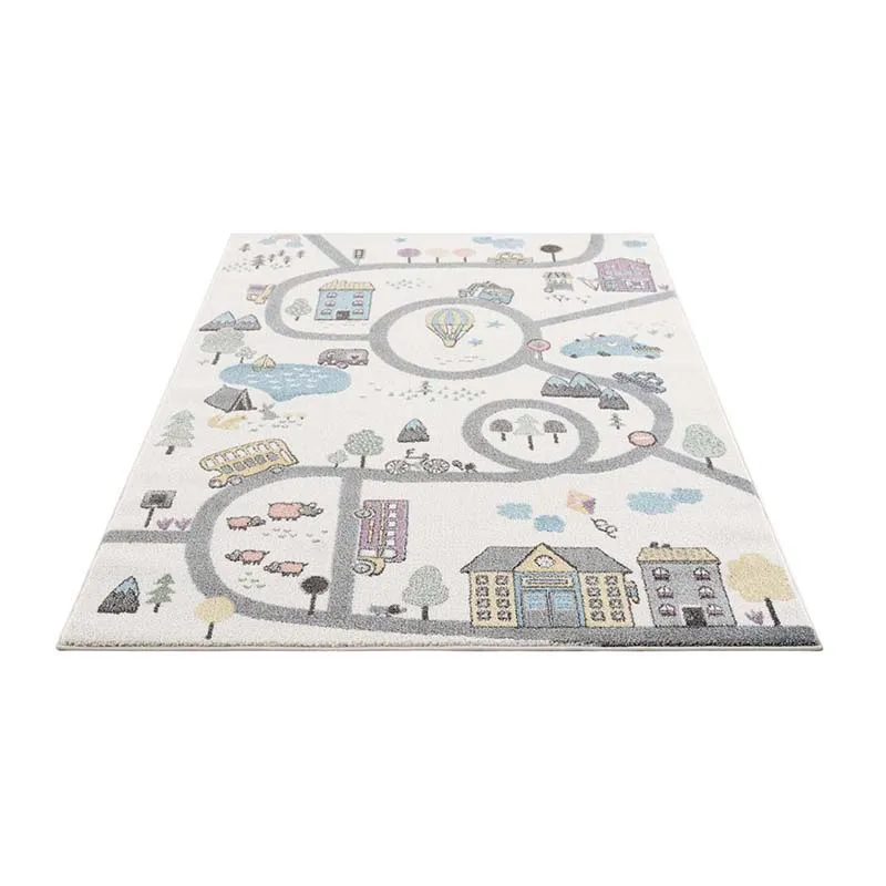 Tapis Anime Village Multico. - Plusieurs dim. dispos-2