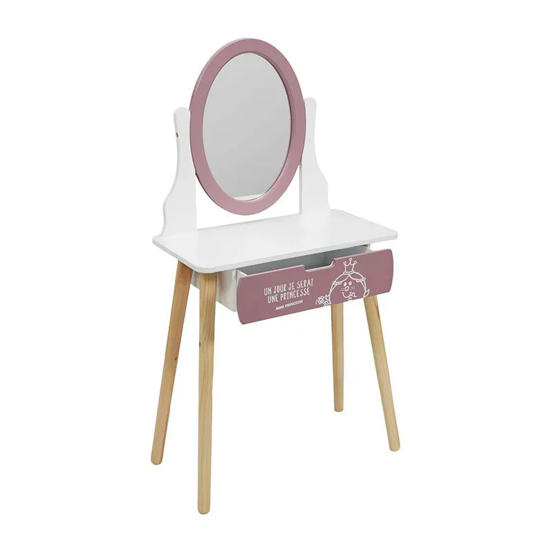 Coiffeuse enfant Monsieur Madame - 55x30x97cm-5