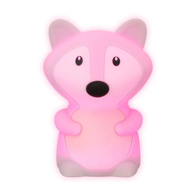 Veilleuse 8 couleurs Renard - 10,4x14,3cm-7