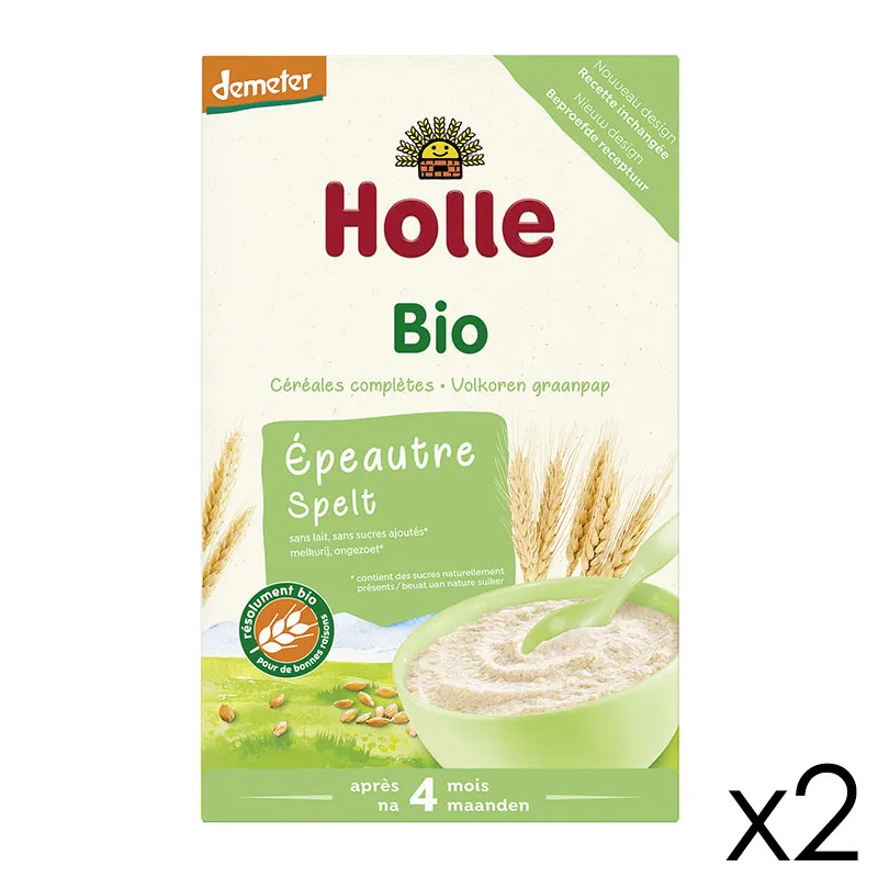 2x250g Céréales complètes Epeautre BIO - 4m+-0