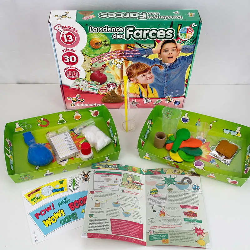 Kit Science des Farces 13 expériences - 8+-1