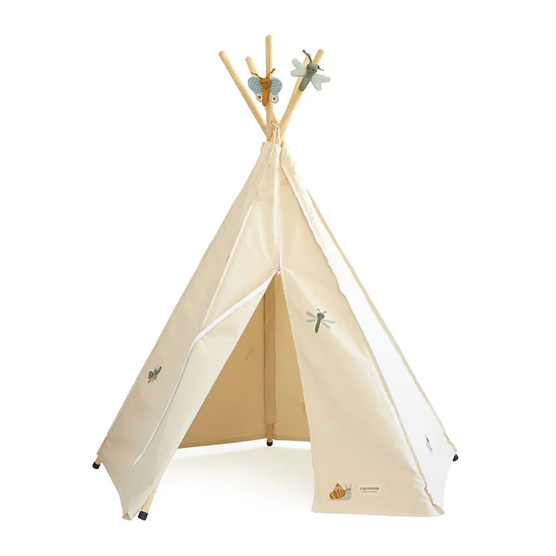 Tipi de jeu Coton BIO Baby Bugs Beige - 36m+-1