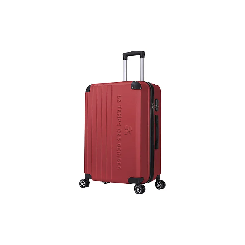 Valise cabine Bari 55x34x22cm - 43L - Bordeaux-0