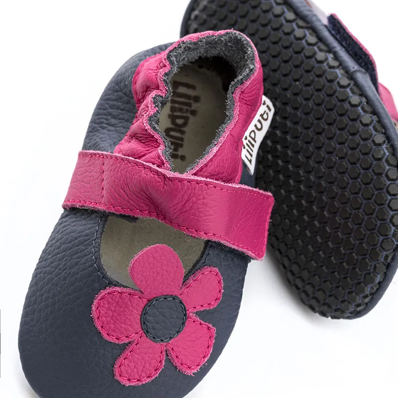 Sandales barefoot  Hawaii - Bleu/Rose-3