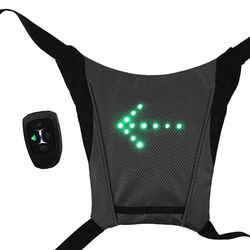 Gilet clignotant led sans fil - 20,5x11x12,4cm-5