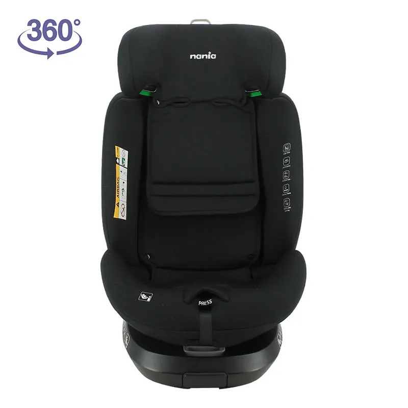 Siège-auto 360° I-Size/Isofix Spirit 40-150cm - Noir-0
