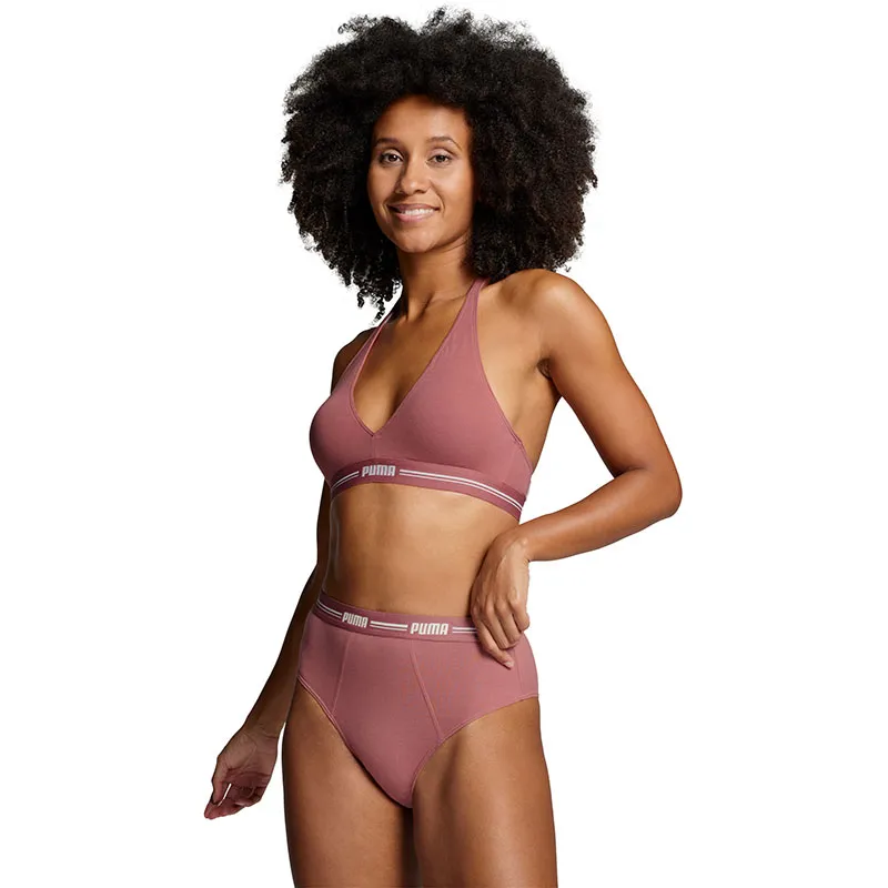 Culotte taille haute Femme Basic Puma - Bordeaux-3
