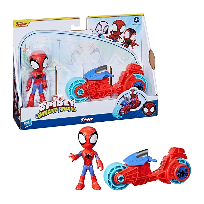 Coffret Spider-Man & moto Spidey - 36m+-3