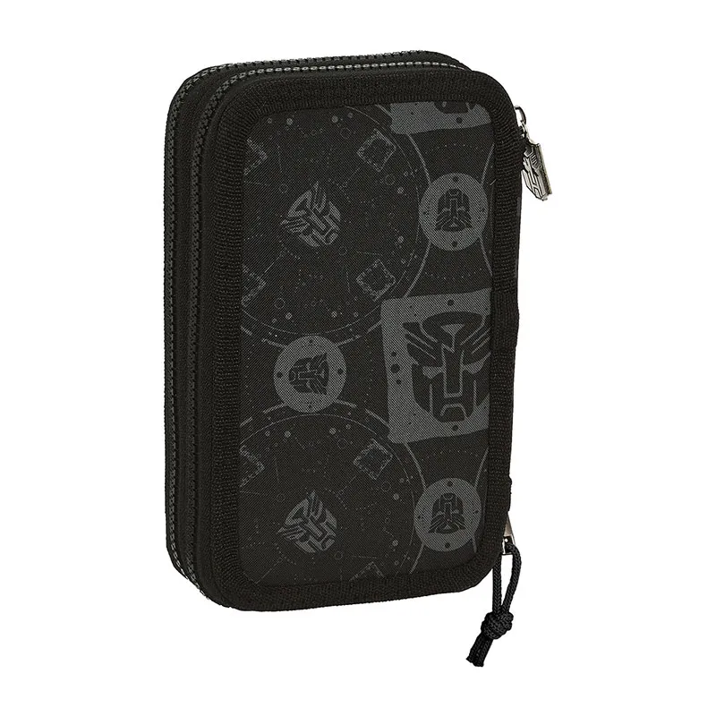 Trousse double + Access 28pcs. Transformers - 12,5x19,5cm-1