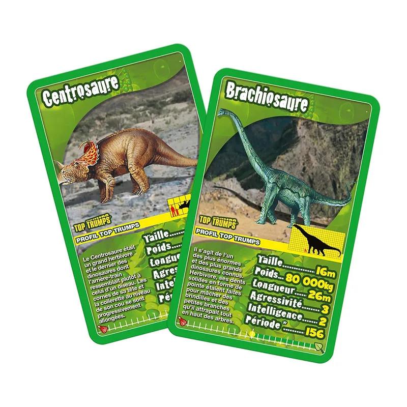 Jeu de cartes Top Trumps Dinosaures - 6+-2