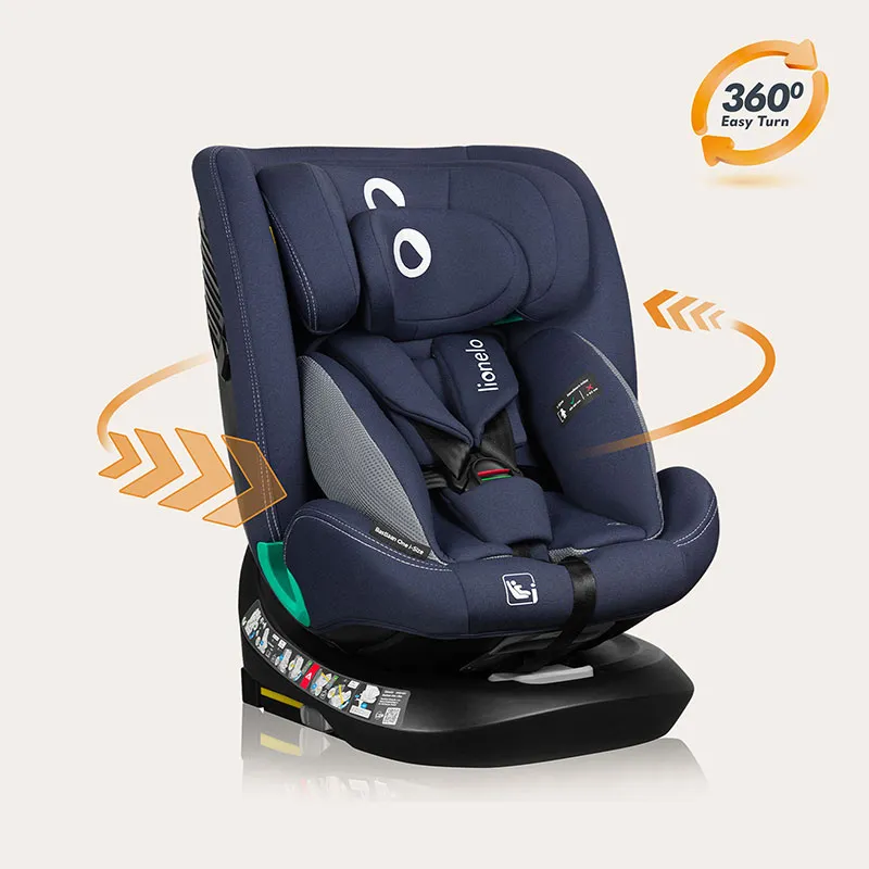 Siège-auto 360° I-Size/Isofix Bastiaan One 40-150cm - Blue Navy-4