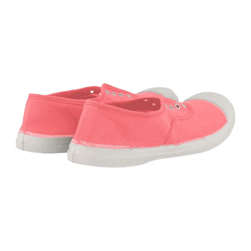 Tennis sans lacets Elly Femme - Hibiscus-3