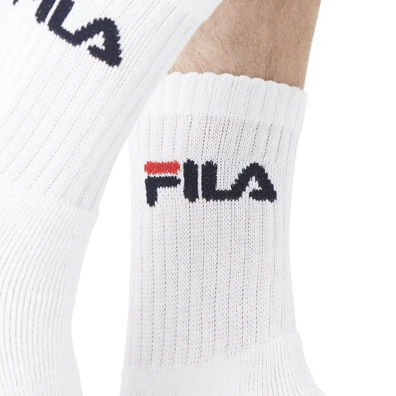 9 Paires de Chaussettes Homme Fila - Blanc-4