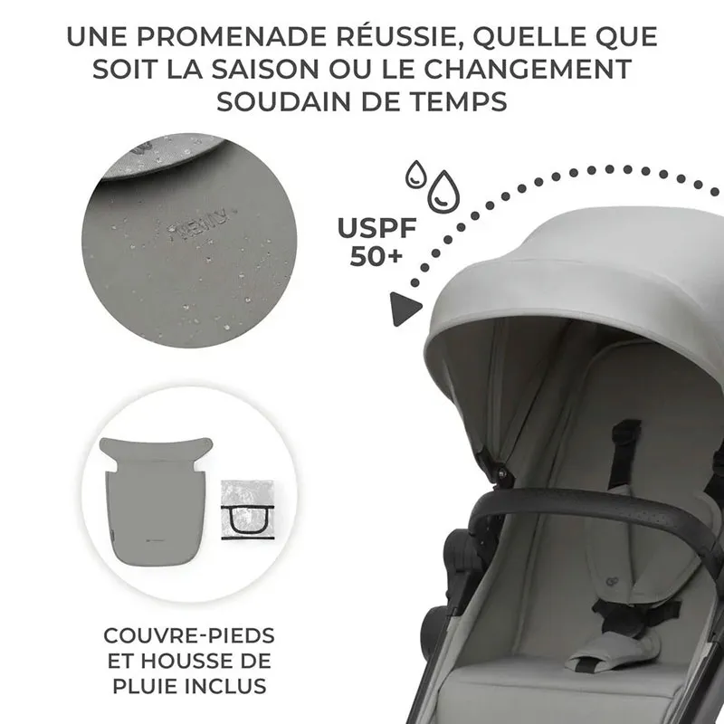 Poussette Newly 3en1 Mink Pro Moonlight Grey - 0m+-17