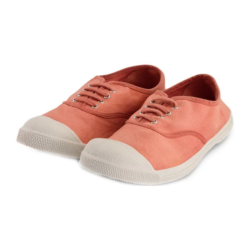Tennis à lacets Femme - Rose-1