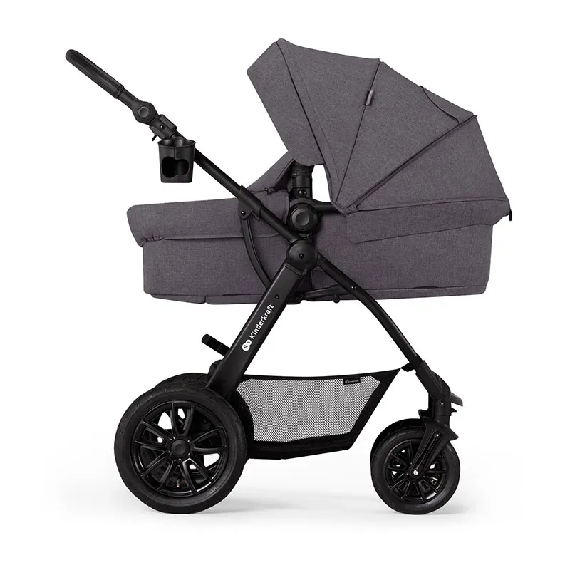 Poussette 3en1 Xmoov Mink Pro Gris foncé - 0m+-3