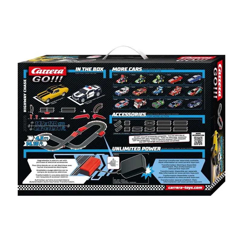 Circuit de course Poursuite sur autoroute 4,3m - 5+-7