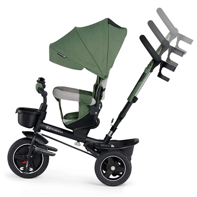 Tricycle Spinstep Platinum Grey - 9m+-17