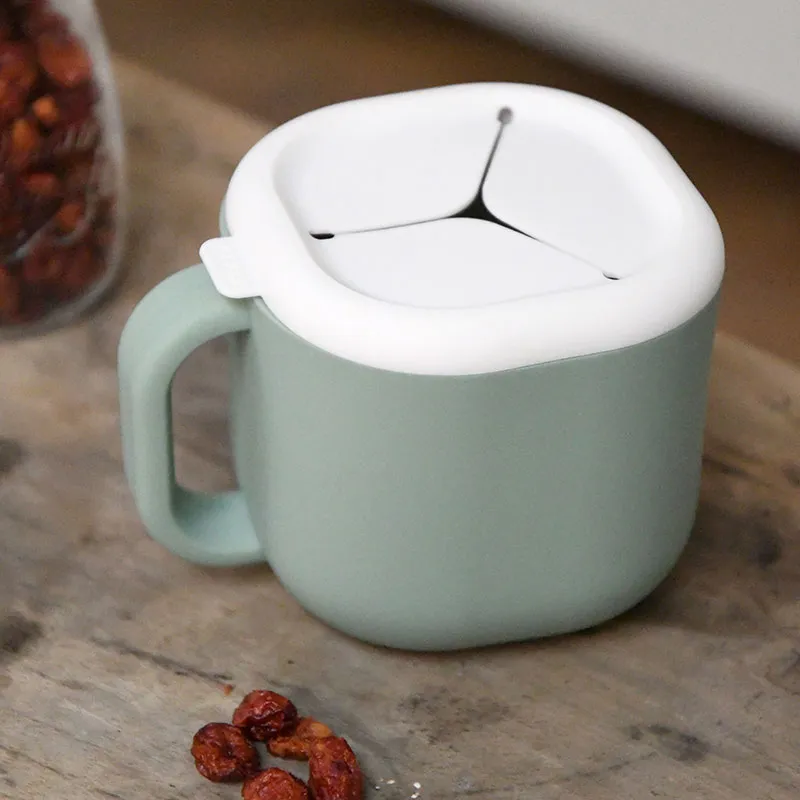 Tasse à goûter Pick N Snack Vert Sauge - 460ml -1