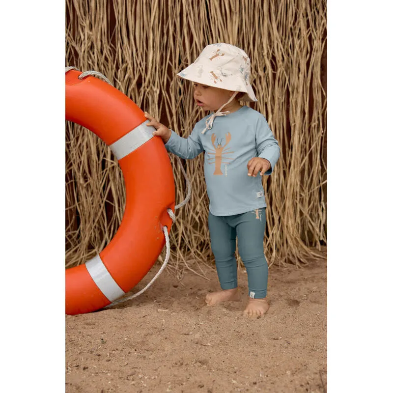 Chapeau de soleil réversible anti-UV Animaux de mer Milky - Lassig-2