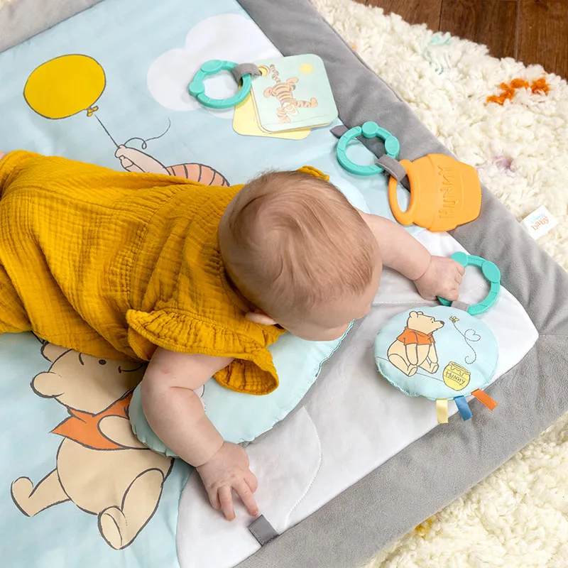 Tapis d'éveil avec arche en bois Winnie l'ourson - 0m+-2