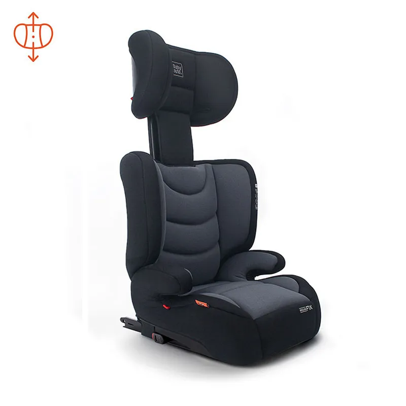 Siège-auto ISOFIX Jet Fix Gr.2/3 - Noir/Gris-3