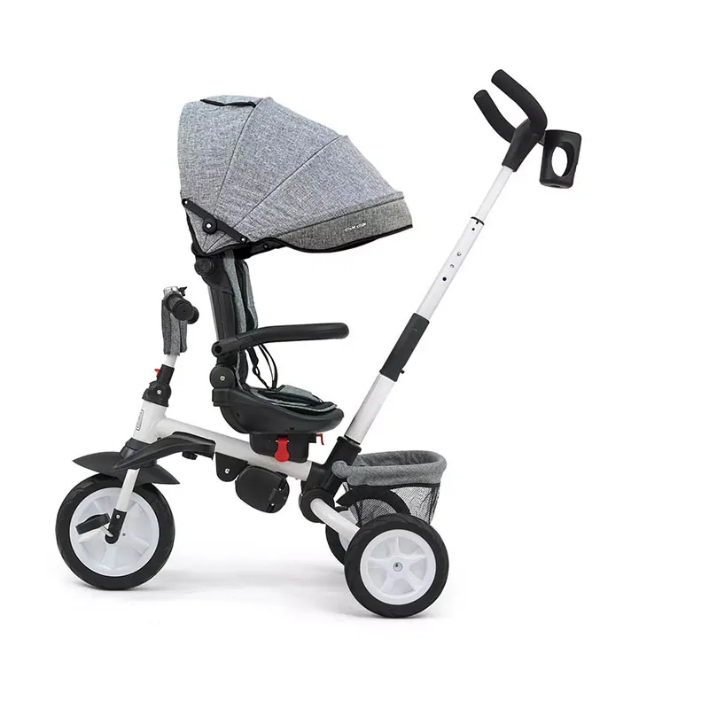 Tricycle 6en1 Stanley Rubber Gris - 12m+-2