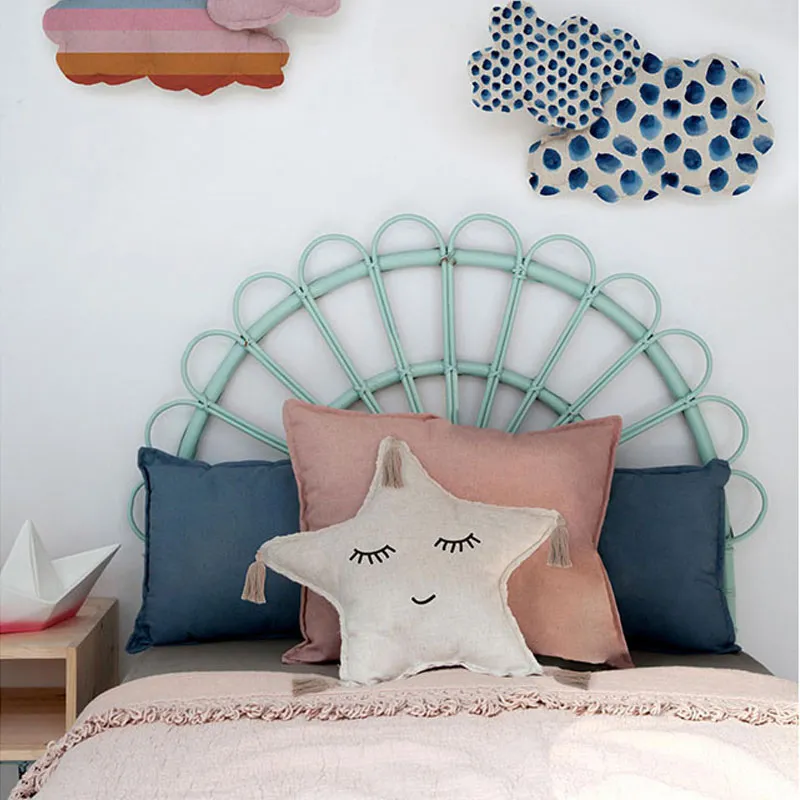 Coussin à forme Étoile Beige - 40x40cm-0