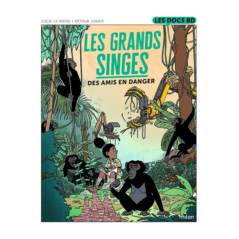 Les docs BD Les grands singes - 6+-0