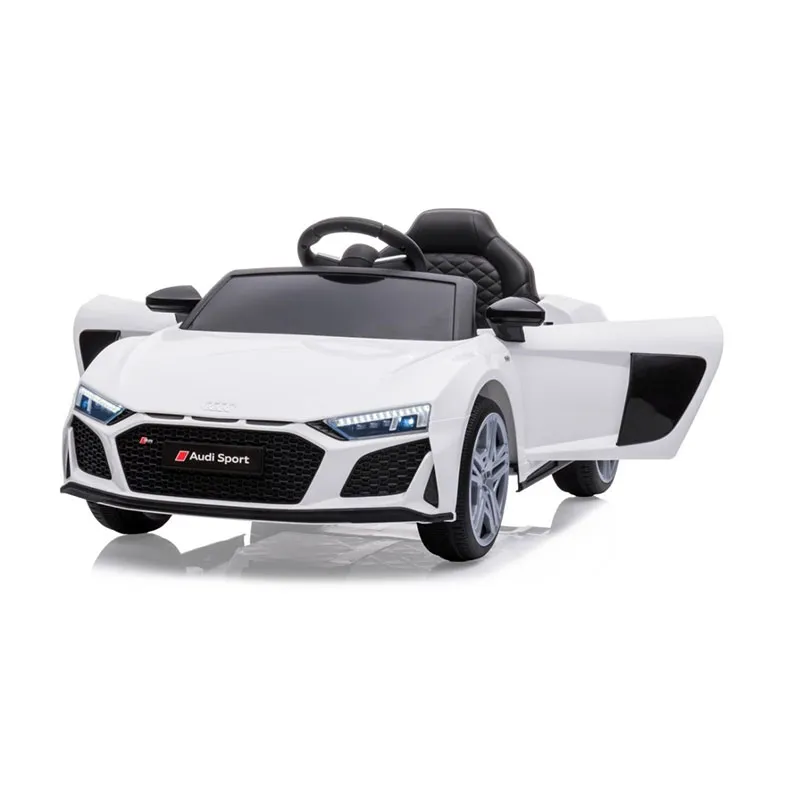 Voiture à batterie Audi R8 Spyder Blanc  - 36m+-6