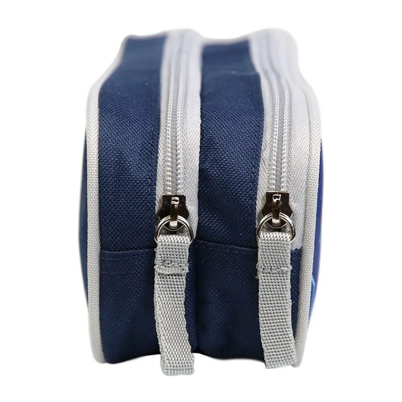 Trousse 2 compartiments Phileas Foot Bleu - 23x10cm-2