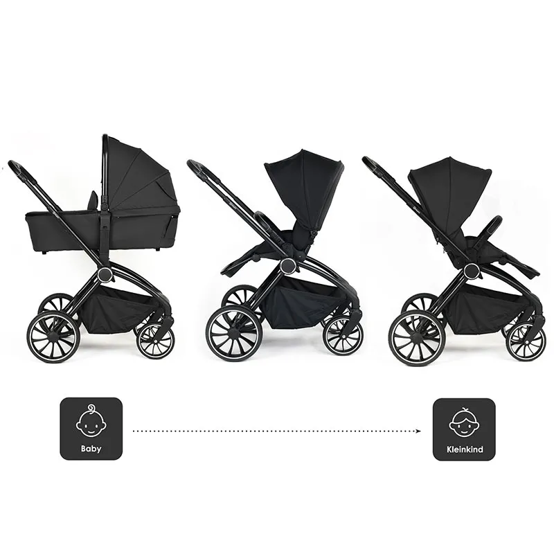 Duo Poussette Compacte Harmony Noir - 0m+-9