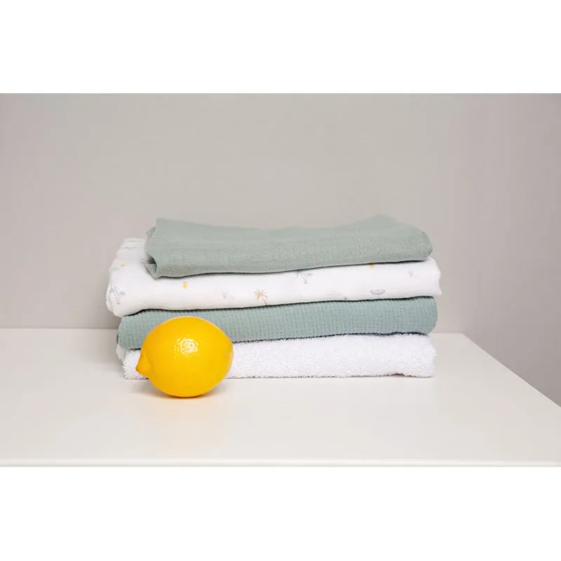 3 Serviettes bambou Tropical Island - 70x70cm-1