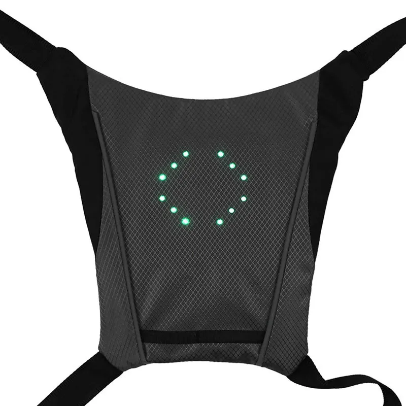 Gilet clignotant led sans fil - 20,5x11x12,4cm-7