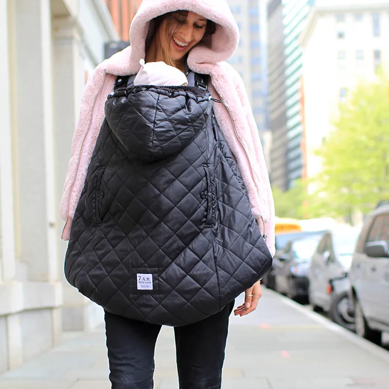 Couverture de portage K Poncho - Black - ONNAWORLD-0