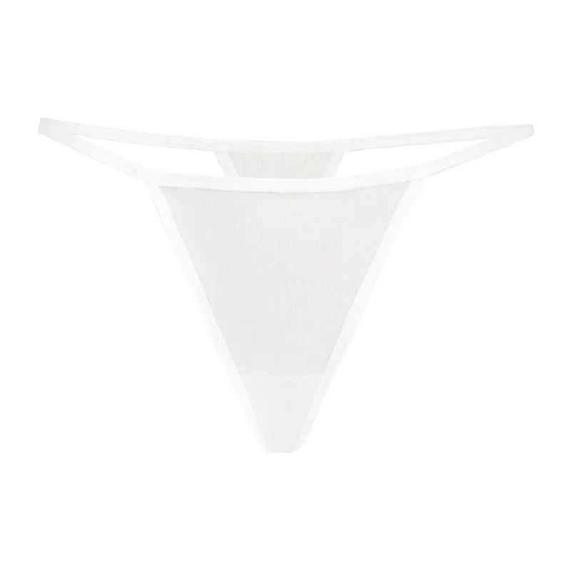 String Paski - Blanc-0