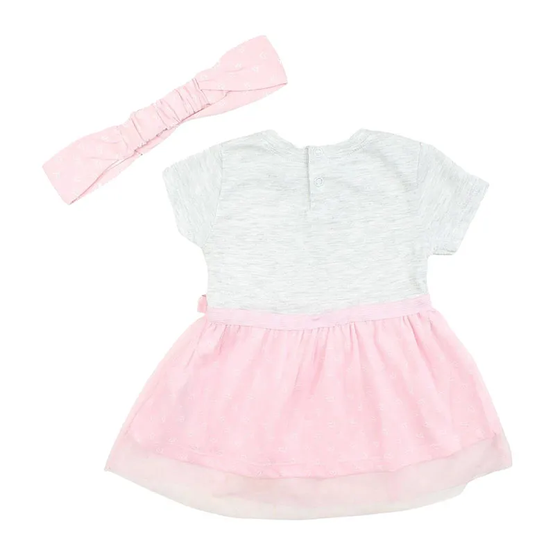 Robe Tulle bebe Lilo & Stitch - Rose-1