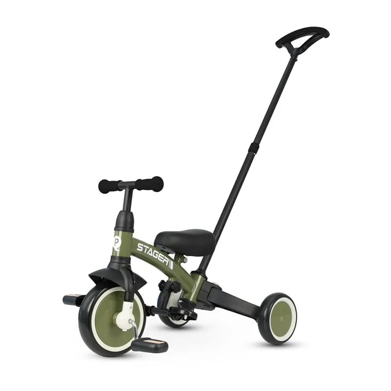 Tricycle Stager 3in1 Vert - 24m+-0
