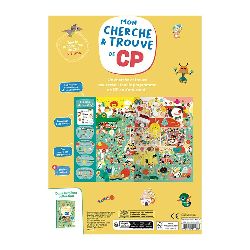 Mon Chercher & trouve de CP - 6+-3