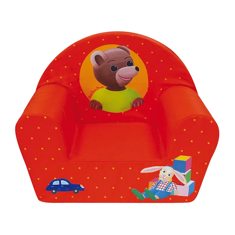 Fauteuil Club Petit Ours Brun - 42x52x33cm-0
