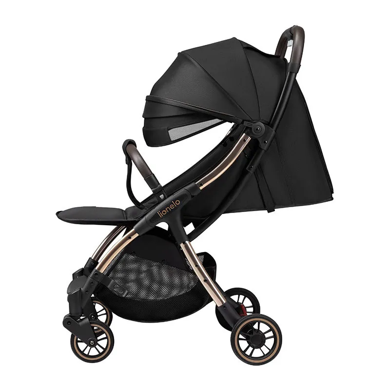 Poussette Compacte Julie Noir/Or - 6m+-10